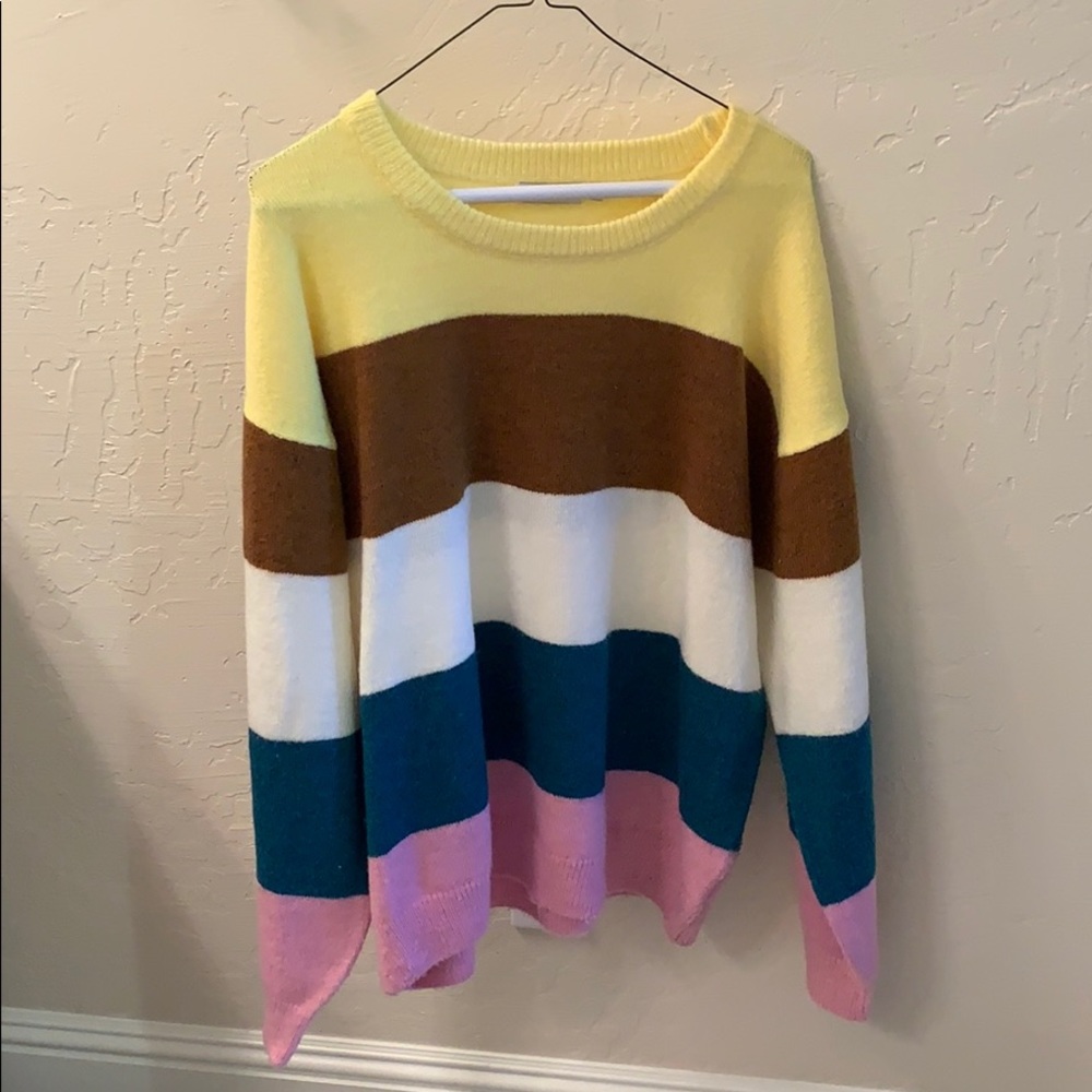 Lush colorful sweater